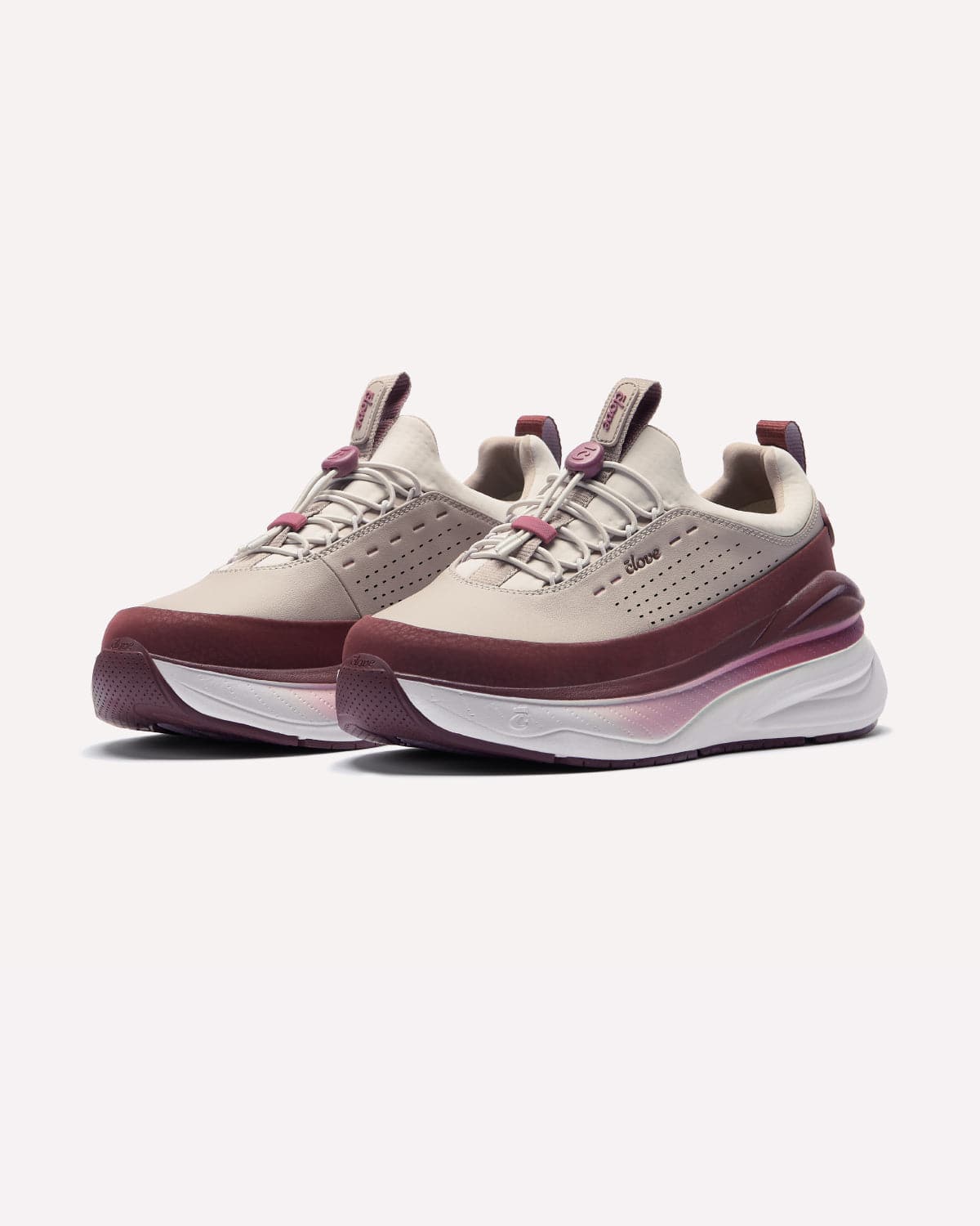 Supercush™ Forte 2 Wide - Burgundy Tan