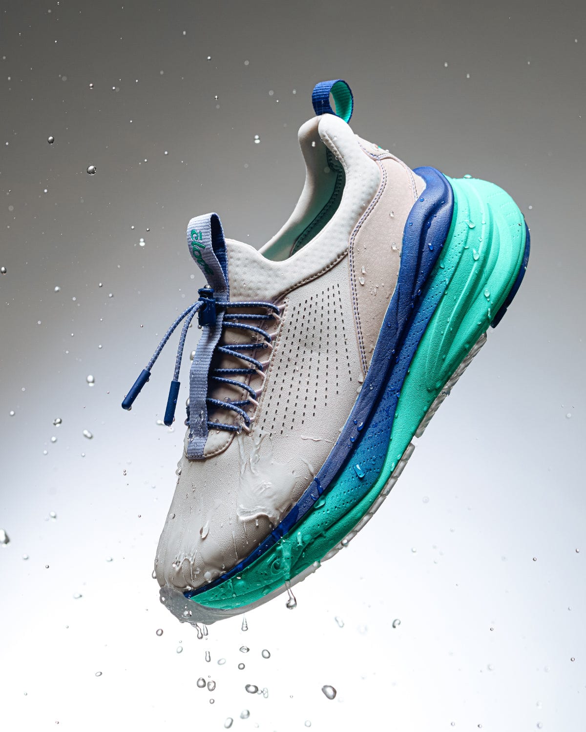 Clove Supercush™ Forte - Cloud Grey / Aqua Blue