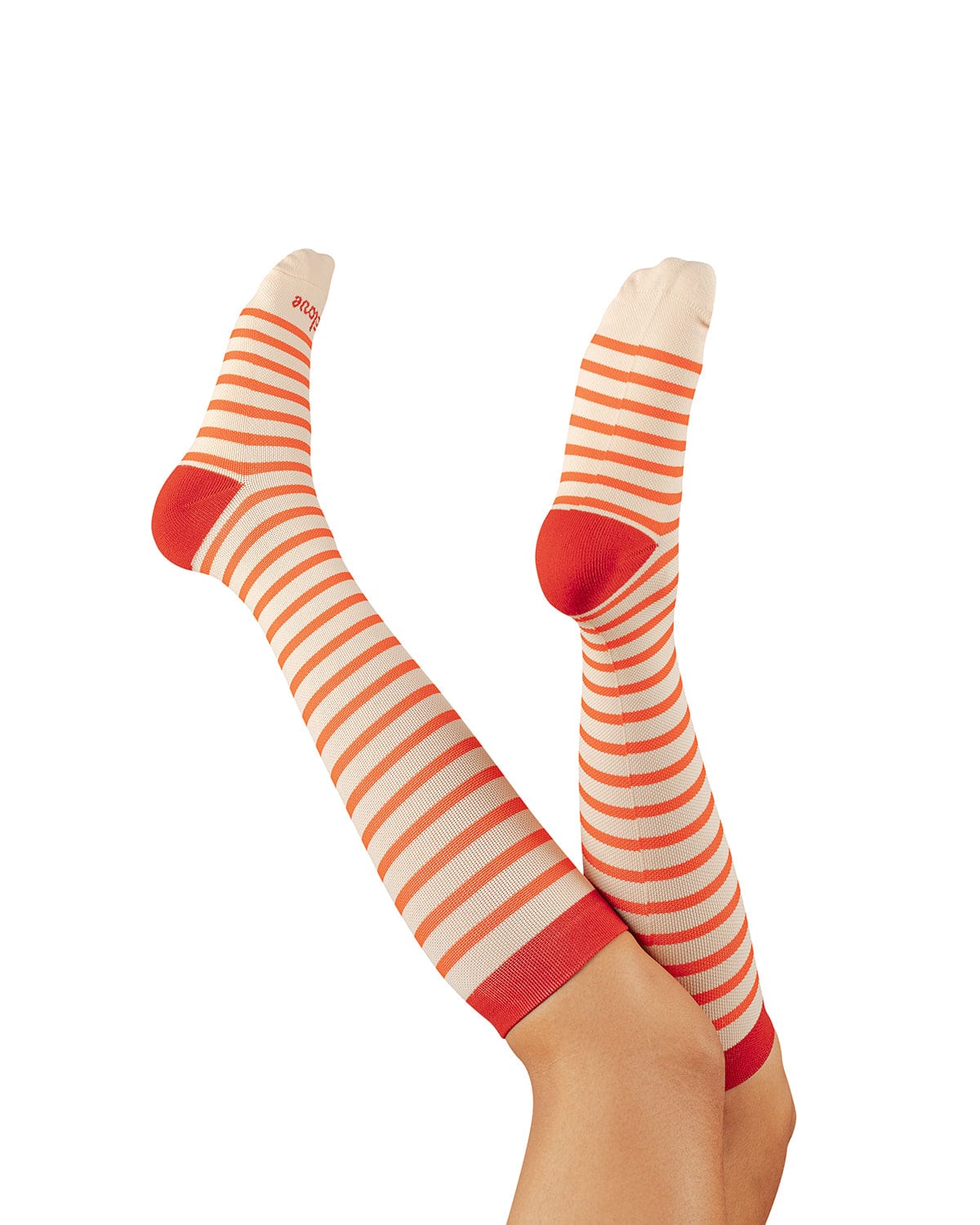 Clove Compression Socks - Red Stripe