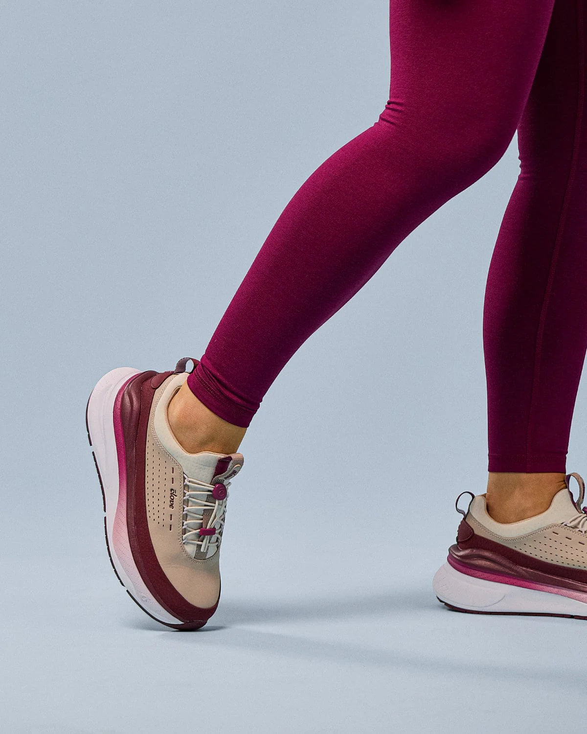 Supercush™ Forte 2 Wide - Burgundy Tan