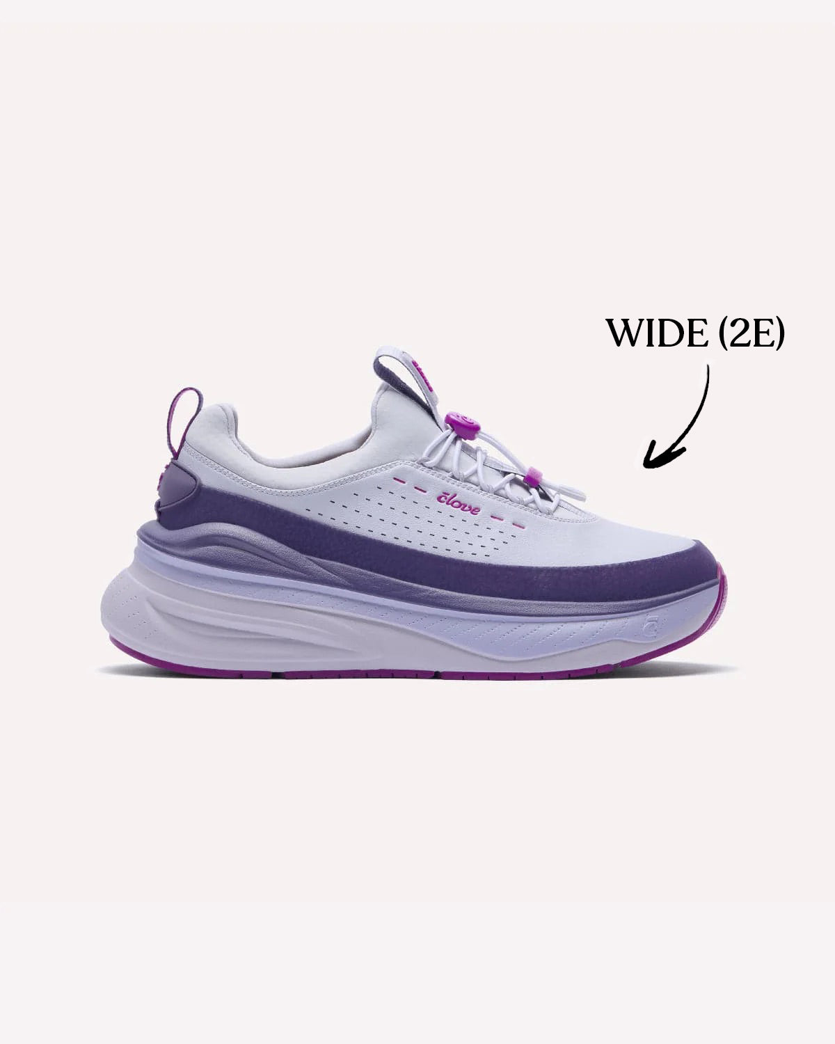 Supercush™ Forte 2 Wide - Lilac Violet